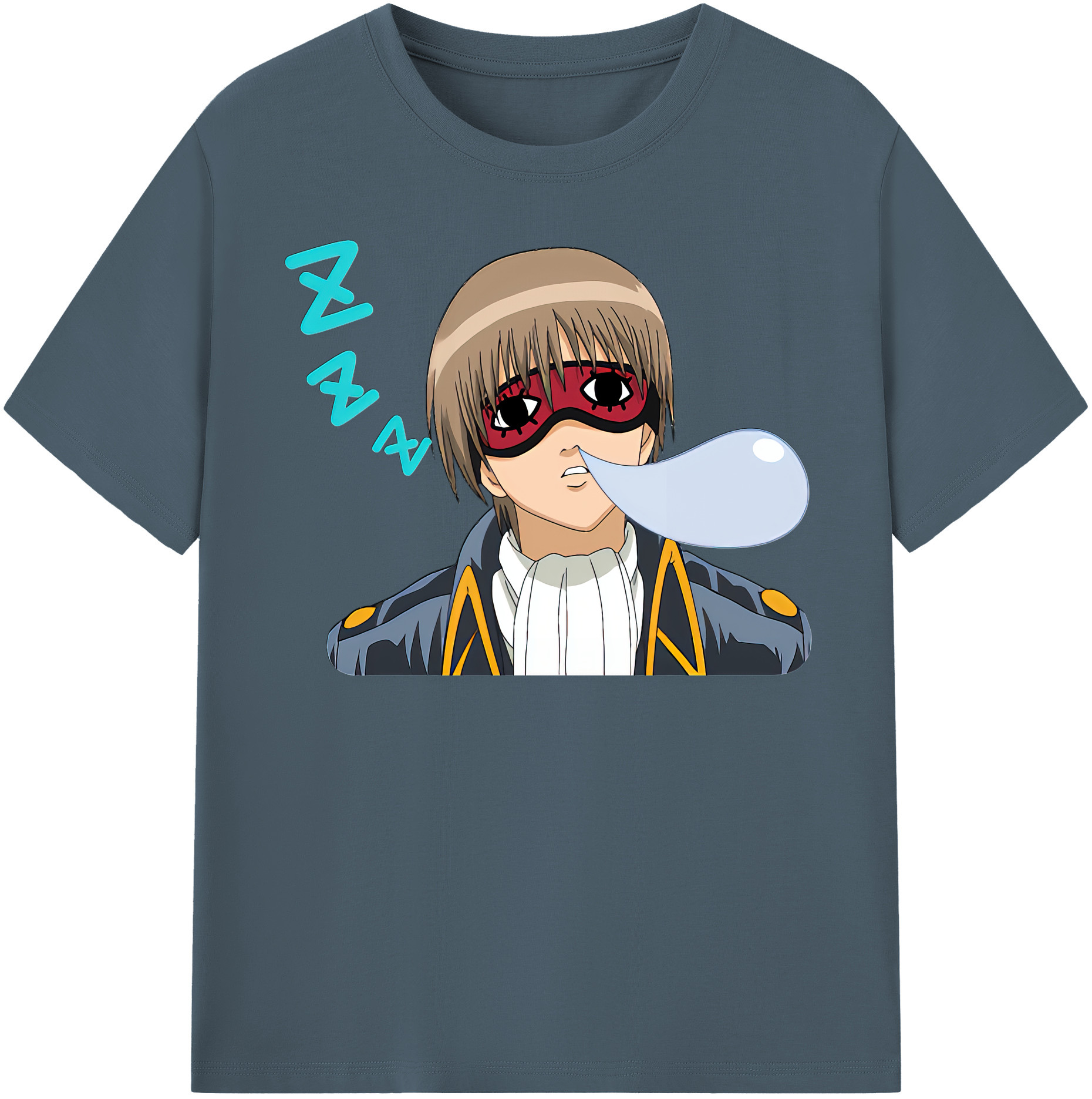 （画像用） ぎんたま 坂田銀時（さかたぎんとき） 神楽 志村新八（しむら しんぱち） GINTAMA Sakata Gintoki Kagura Shimura Shinpachi 綿100％半袖Tシャツ（フロントプリント）